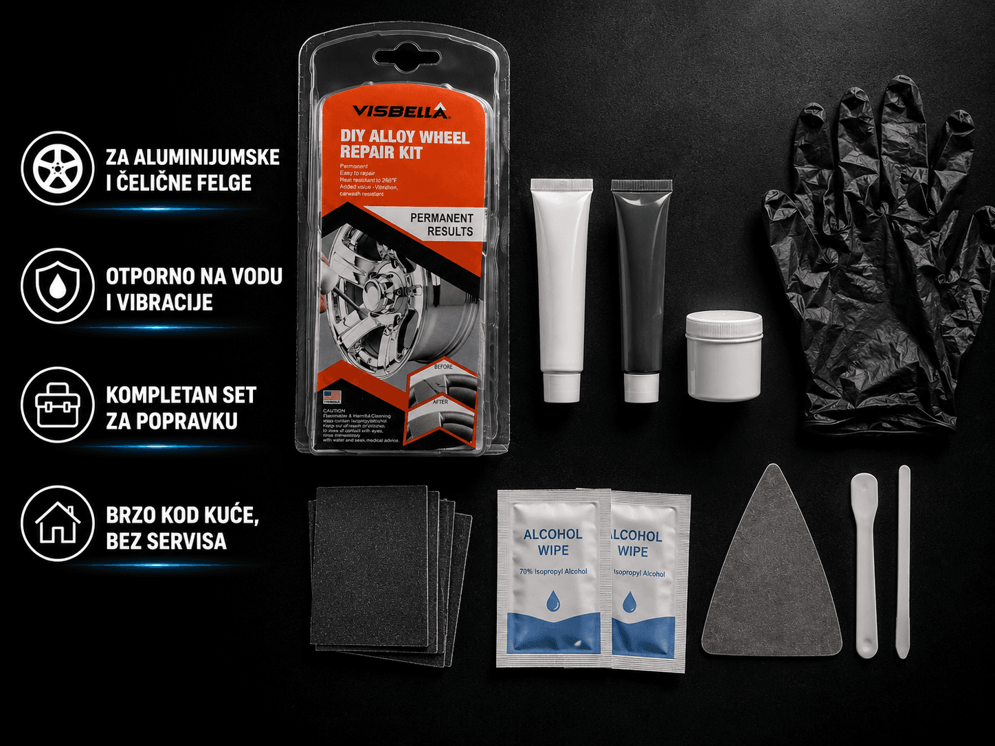 Set Za Obnavljanje Felgi 2