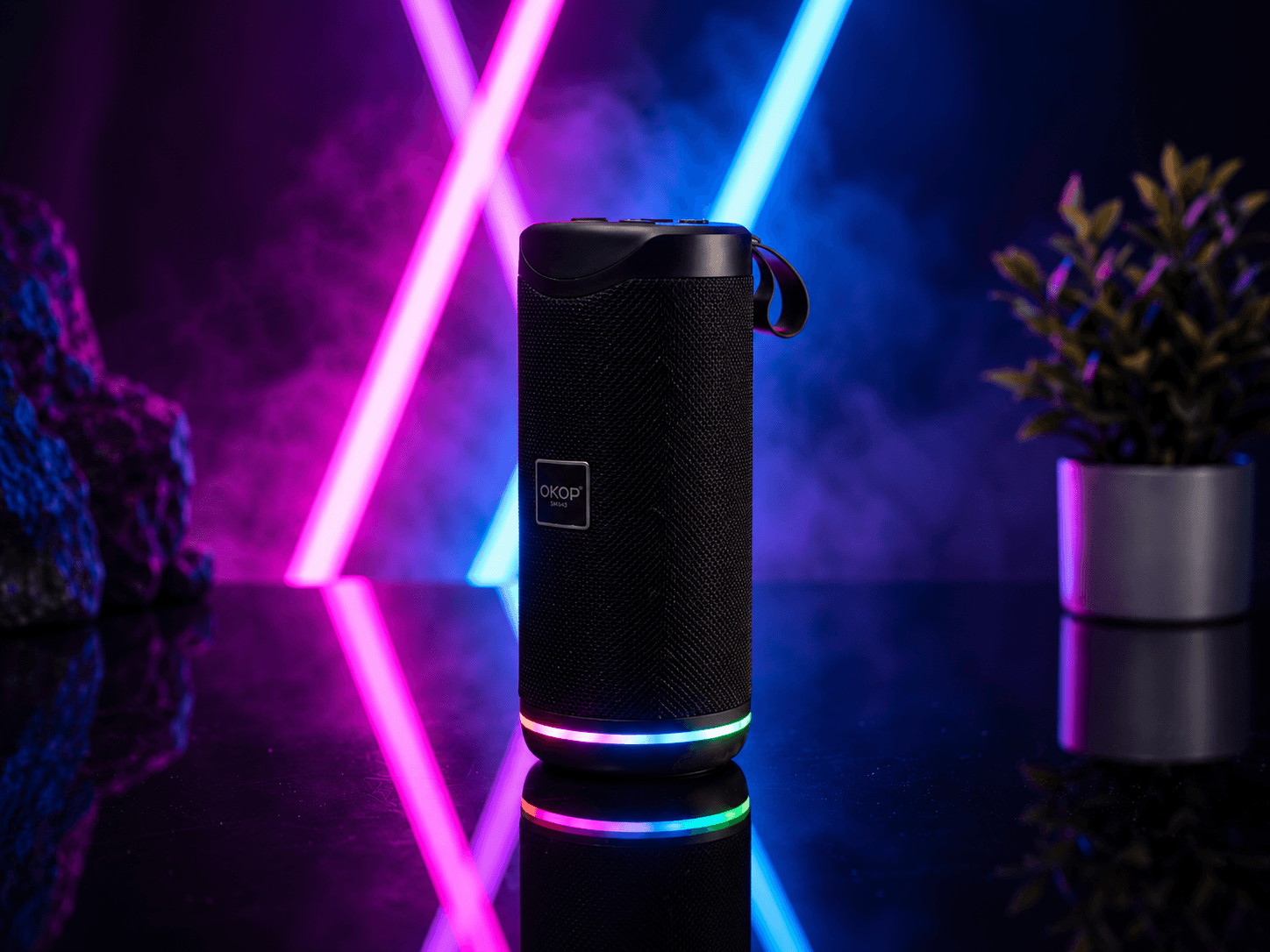 OKOP KP-543 – bežični Bluetooth zvučnik sa RGB LED svjetlom