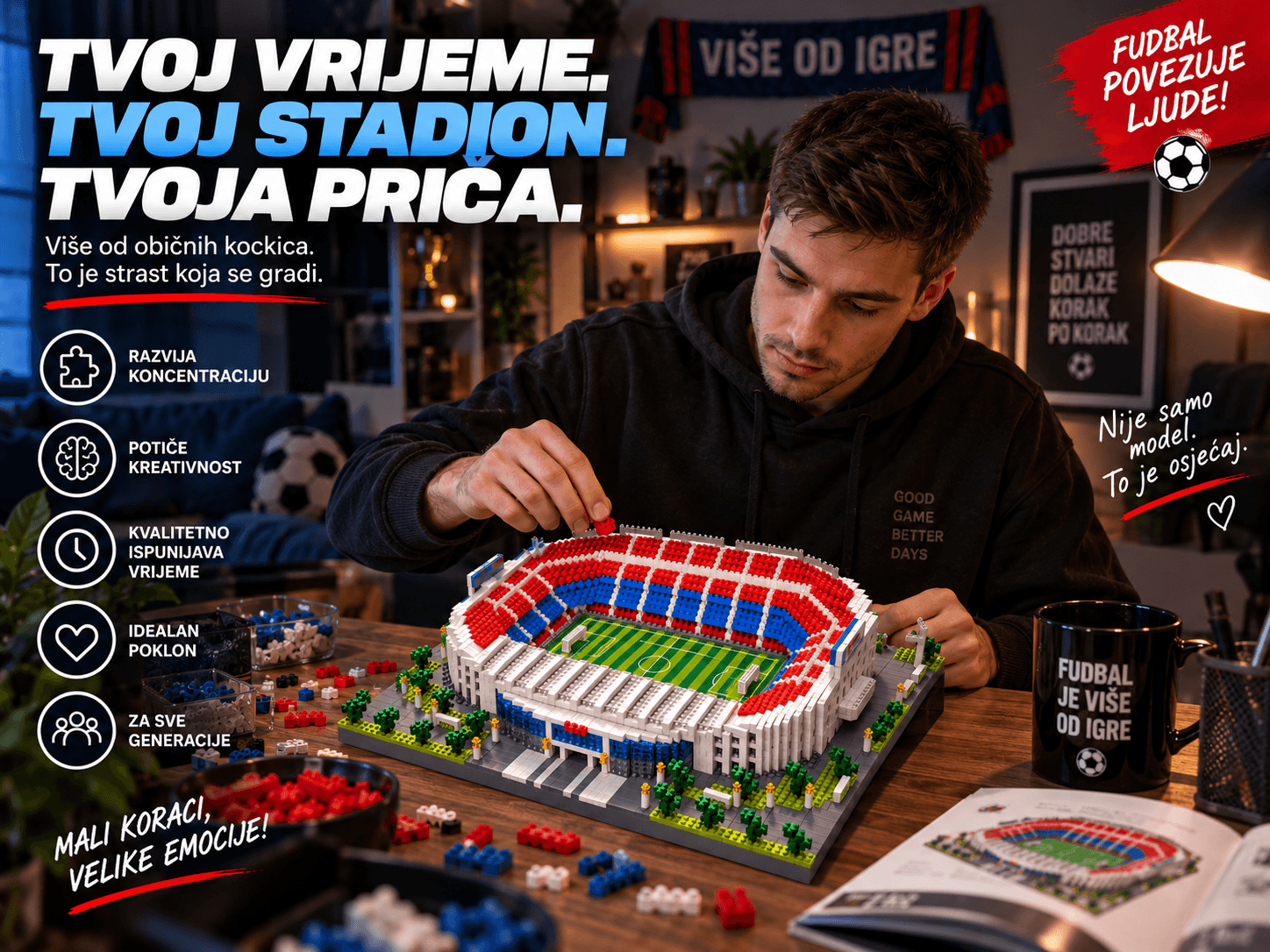  🧠 Razvija kreativnost