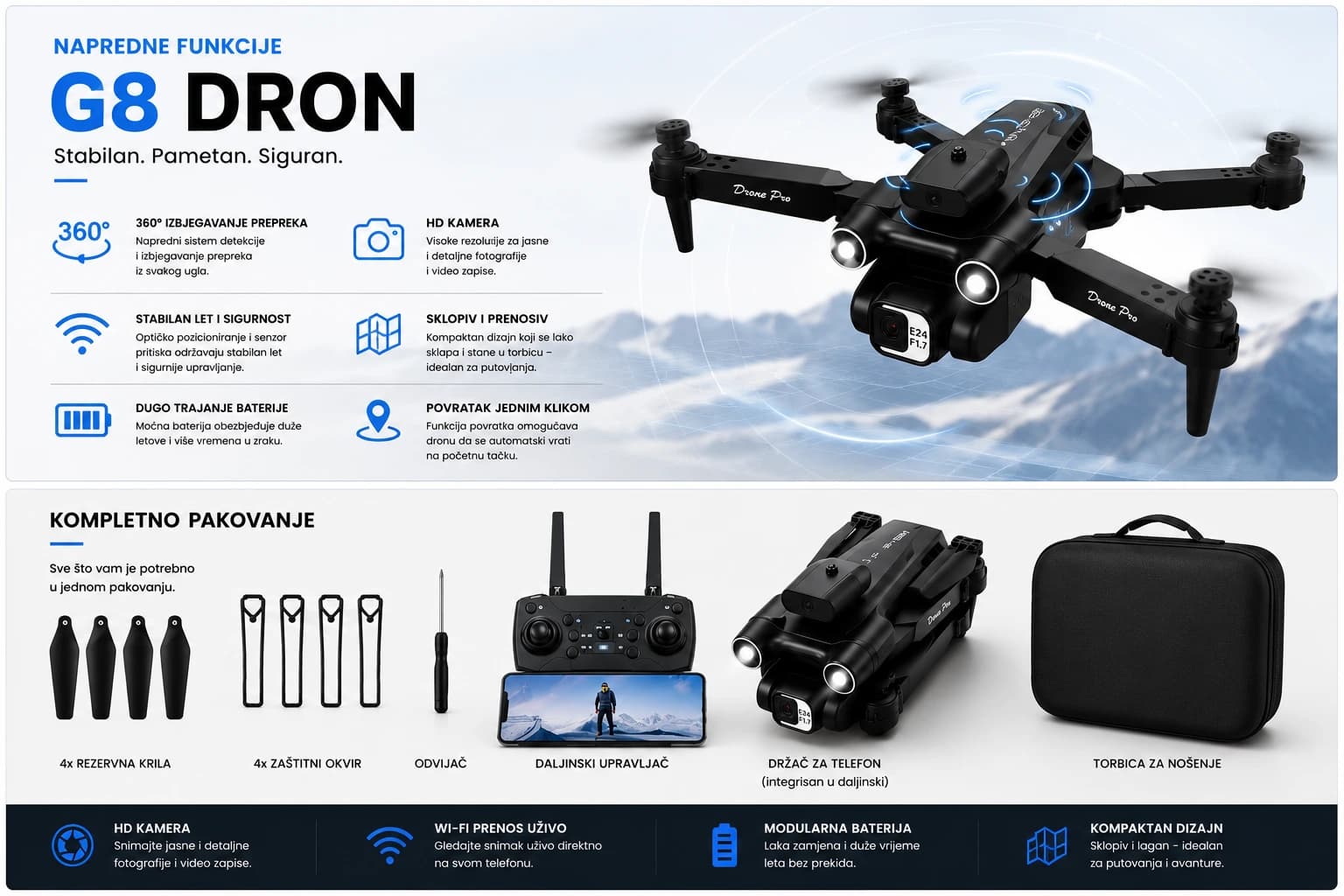 G8 Pametni Dron 2